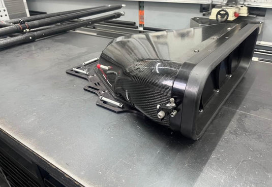 Clean BOHR 4 BLADE CARBON SCREW BLOWER HAT