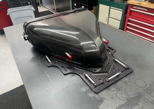 Clean BOHR 4 BLADE CARBON SCREW BLOWER HAT