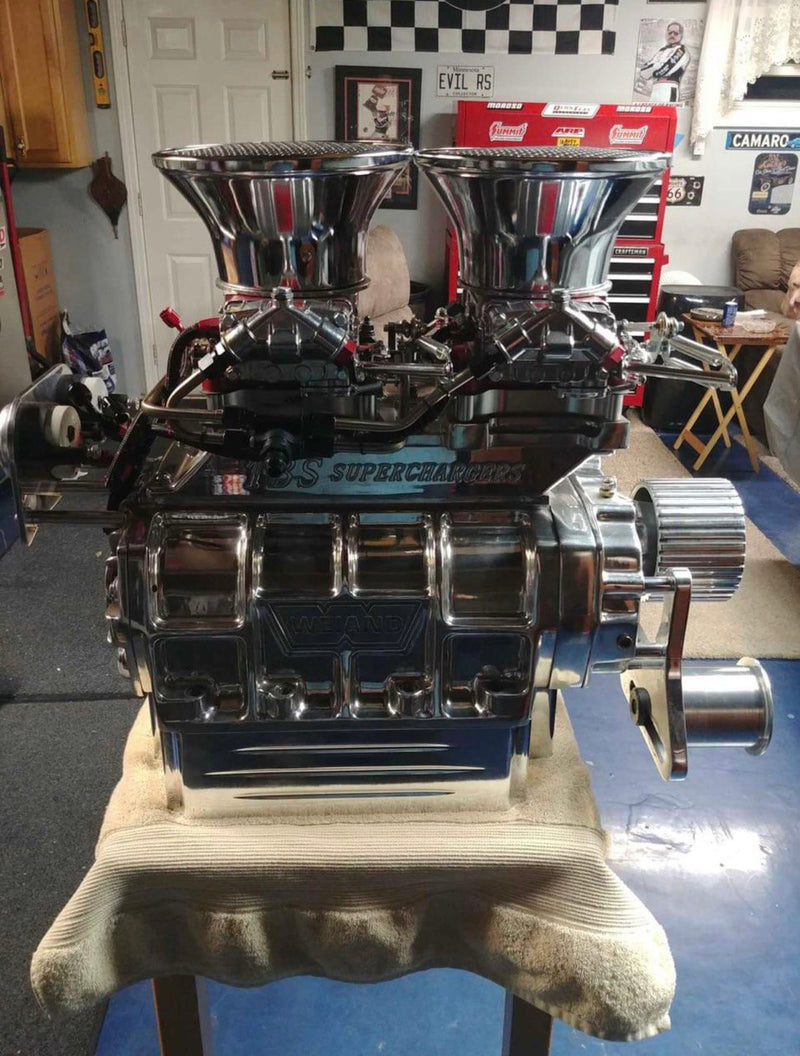 Load image into Gallery viewer, Complete Weiand 671 blower setup