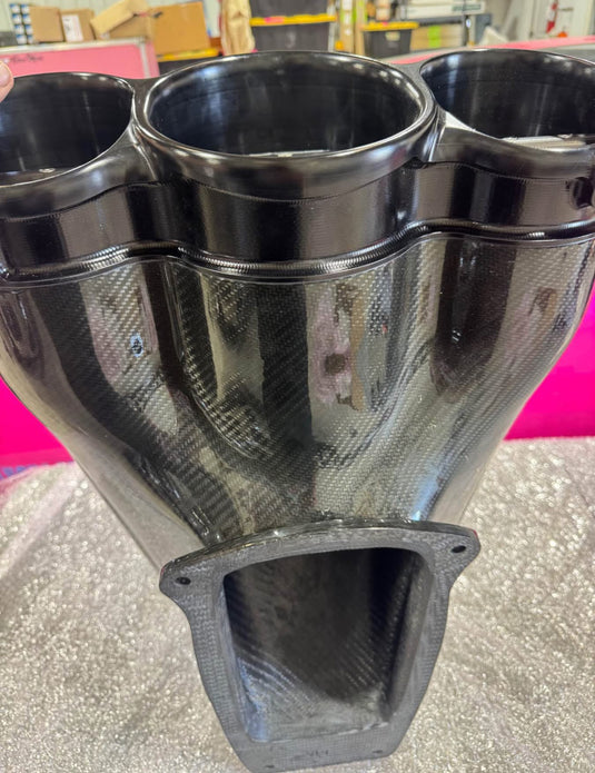 Brand New DMPE MCH1 Roots Carbon Fiber Injector Hat