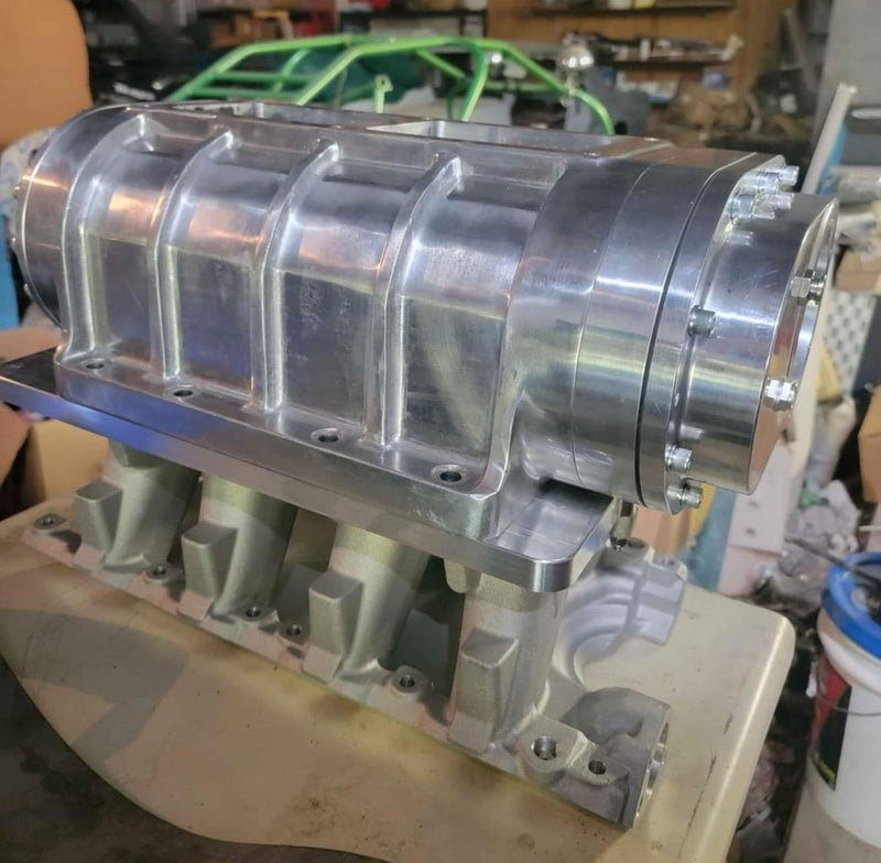 Load image into Gallery viewer, New 6-71 Aluminum Polished Blower