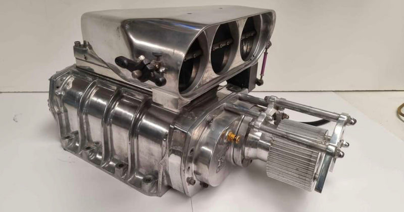 Load image into Gallery viewer, Fully Serviced Fresh Newby 671 Supercharger EFI Setup