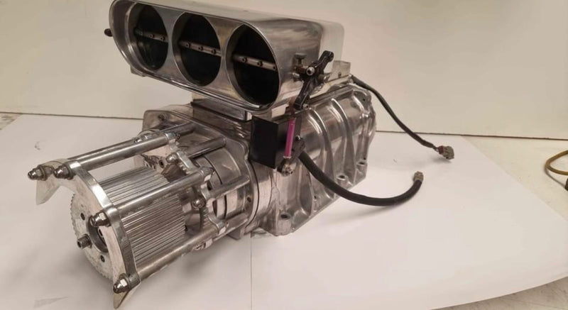 Load image into Gallery viewer, Fully Serviced Fresh Newby 671 Supercharger EFI Setup