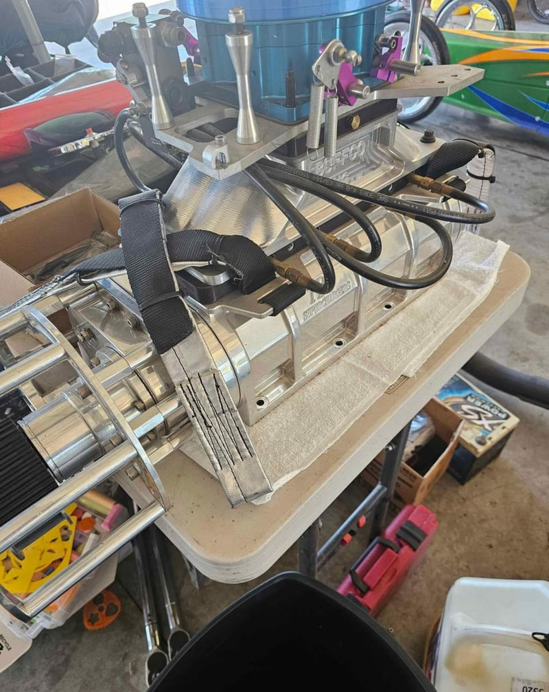 Load image into Gallery viewer, Complete 250 TBS Blower: Unleash the Power of Your BBC Chevy!