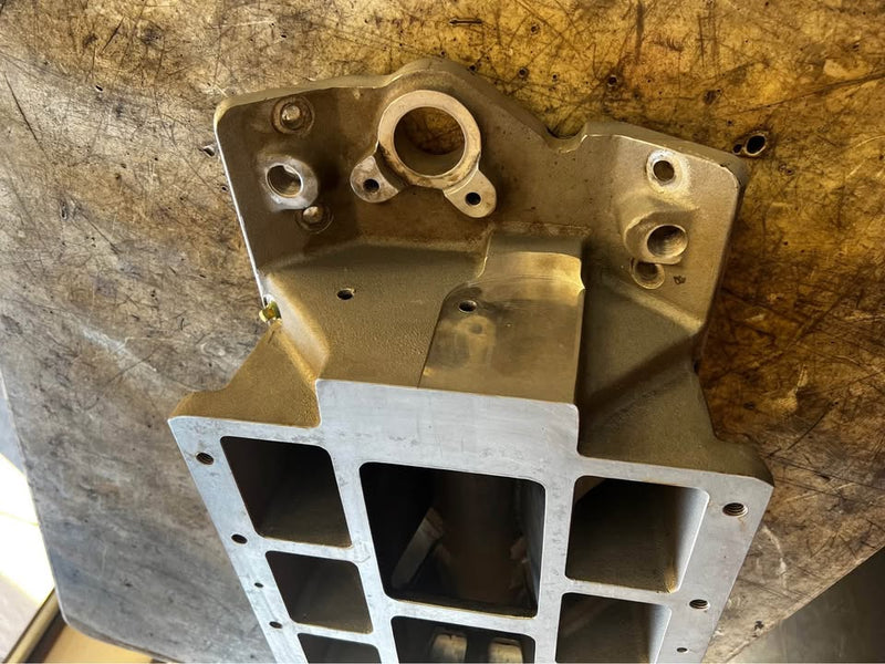 Load image into Gallery viewer, Clean SBC blower manifold intake