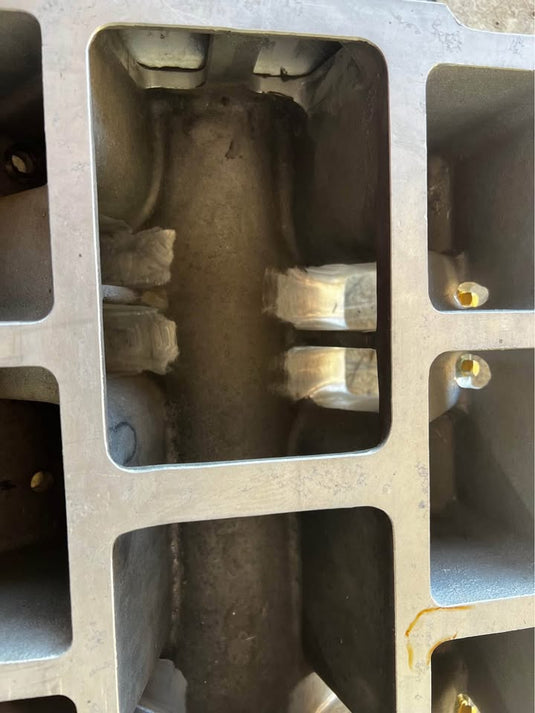 Clean SBC blower manifold intake