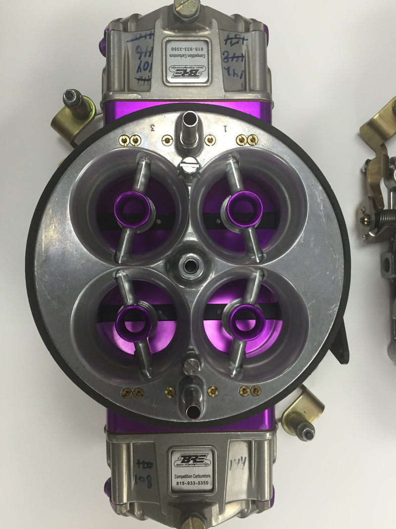 Load image into Gallery viewer, New BRE 2.350 Bore Carburetors with Braswell Adjustable Shear Plates!