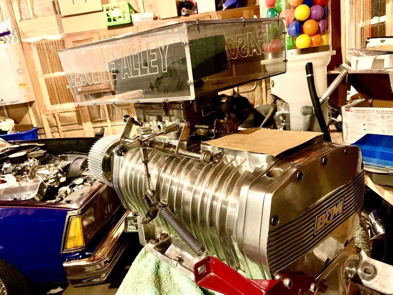 Load image into Gallery viewer, Completely Fresh Polished B&M 420 Mega Blower kit