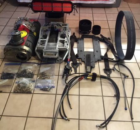 Complete 1471 Littlefield Blower System with JBR Carbon Hat and Fuel Injection