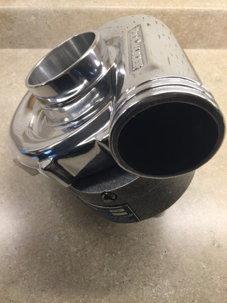 Polished D-1SC Polished Supercharger  Head Unit