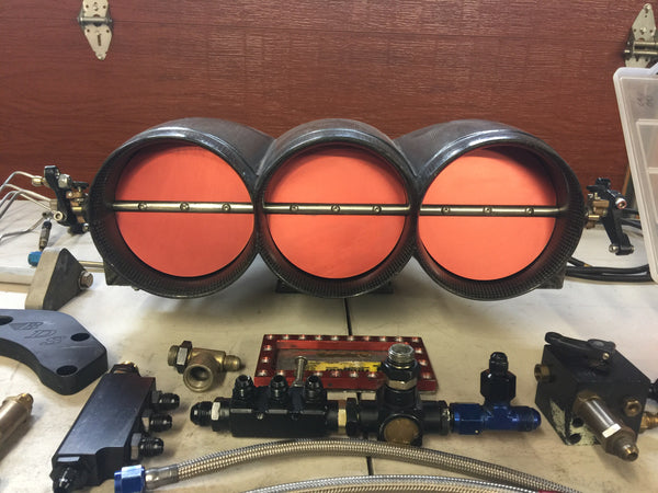 Load image into Gallery viewer, 3-Blade 5.5" Carbon Fiber Blower Hat Package with Accessories