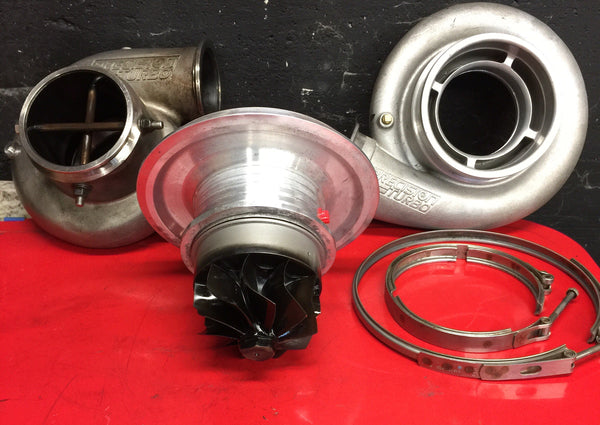 Load image into Gallery viewer, Gen 2 Precision 98MM Billet Ball Bearing Turbo!