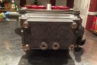 Brand New C&S 1500 CFM Blow-Thru Carburetor with Pro Extreme Velocity Series Hat