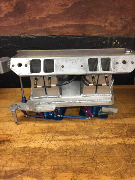 Extreme Power: Custom Sheet Metal Intake Manifold System for Big Block Chevy