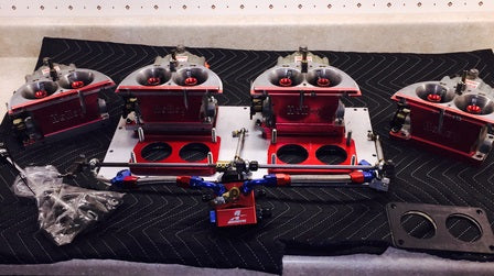 Load image into Gallery viewer, Holley 625 CFM Split Dominator Kit with Aeromotive Fuel System