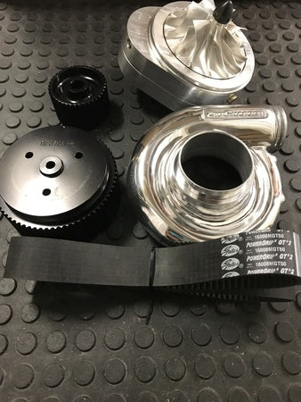 Rebuilt ProCharger F-1R Supercharger: Zero-Pass, Standard Rotation Powerhouse with New Internals