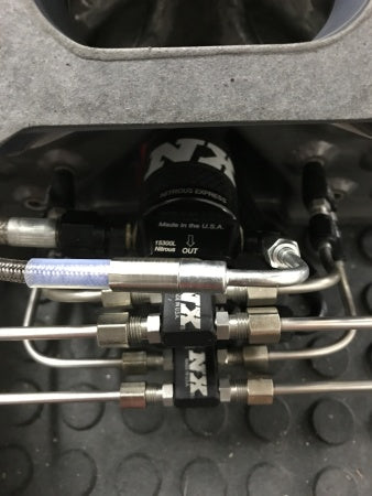 High-Performance 18-Degree SBC Nitrous Intake Manifold