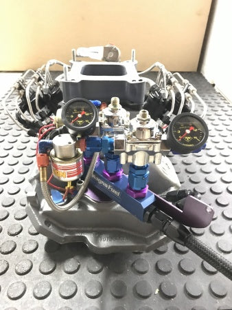 Load image into Gallery viewer, High-Performance 18-Degree SBC Nitrous Intake Manifold