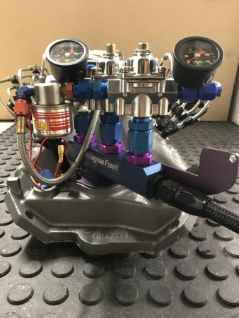 High-Performance 18-Degree SBC Nitrous Intake Manifold