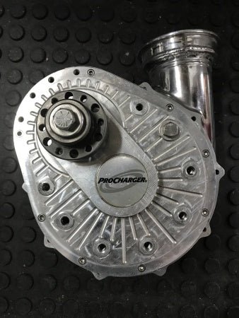 Load image into Gallery viewer, F2 ProCharger with a Polished Volute / V-Band Housing