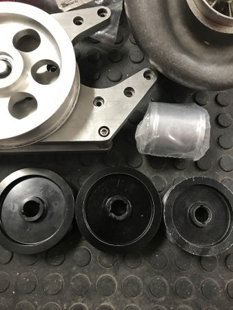 ProCharger F1R Reverse Rotation Supercharger Kit - Universal Mount, New K&N Filter, Pulleys & Tubes