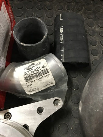 ProCharger F1R Reverse Rotation Supercharger Kit - Universal Mount, New K&N Filter, Pulleys & Tubes