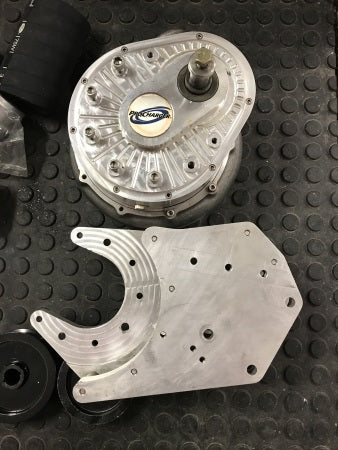 ProCharger F1R Reverse Rotation Supercharger Kit - Universal Mount, New K&N Filter, Pulleys & Tubes