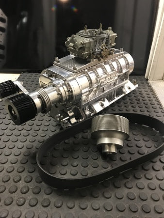Clean Weiand 256 Blower/Supercharger complete kit