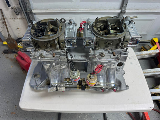 High-Performance Weiand Tunnel Ram Setup