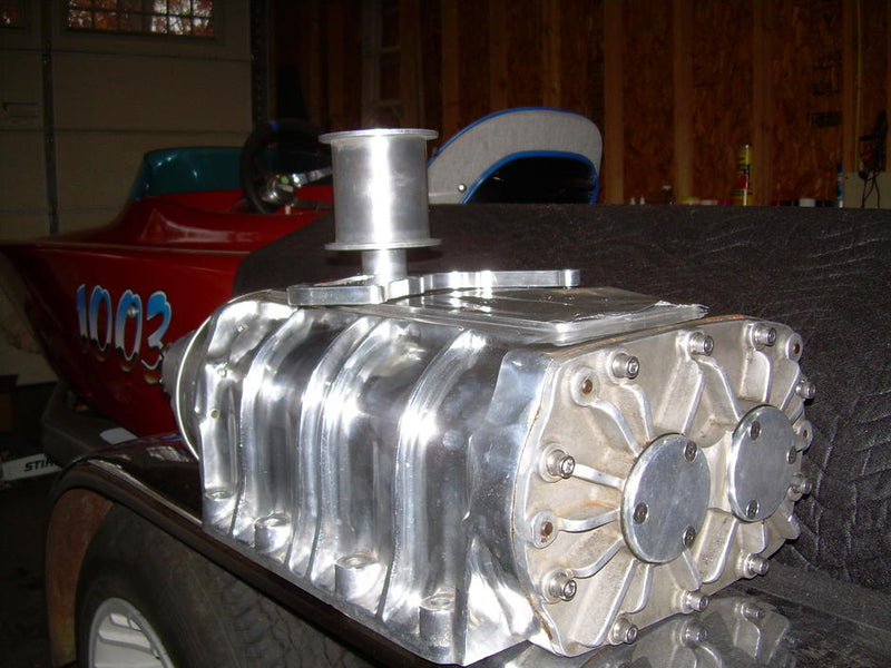 Cargue la imagen en el visor de la galería, Kit de sobrealimentador Littlefield 871 pulido
