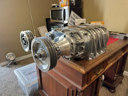 Fully Polished 4-71 Blower Supercharger!