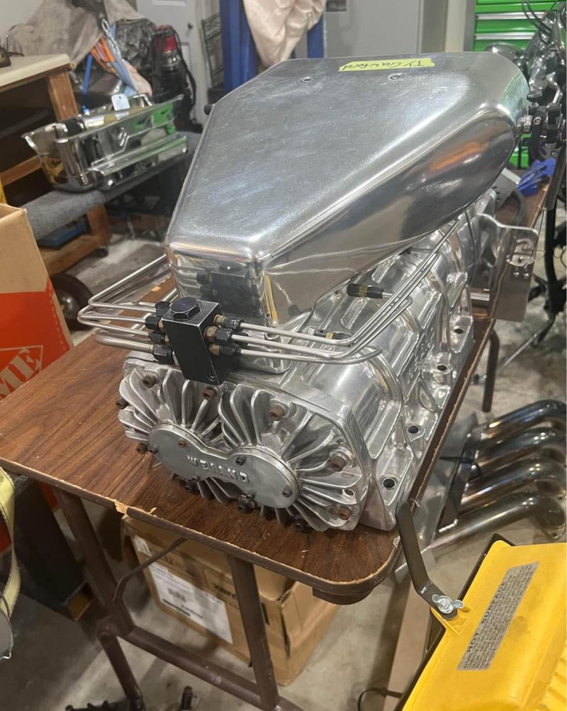 Cargue la imagen en el visor de la galería, Blower Supercharger Weiand 871 Fully Polished - Ultimate Performance Upgrade!
