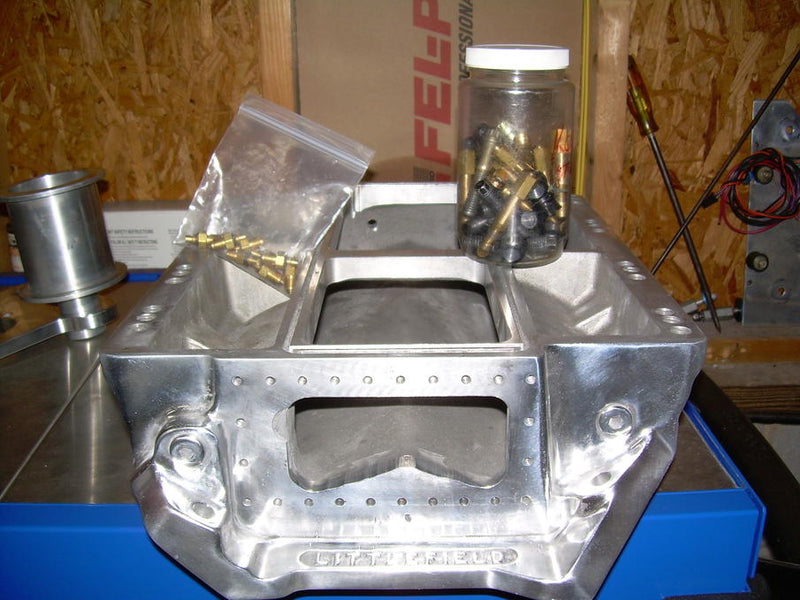 Cargue la imagen en el visor de la galería, Kit de sobrealimentador Littlefield 871 pulido

