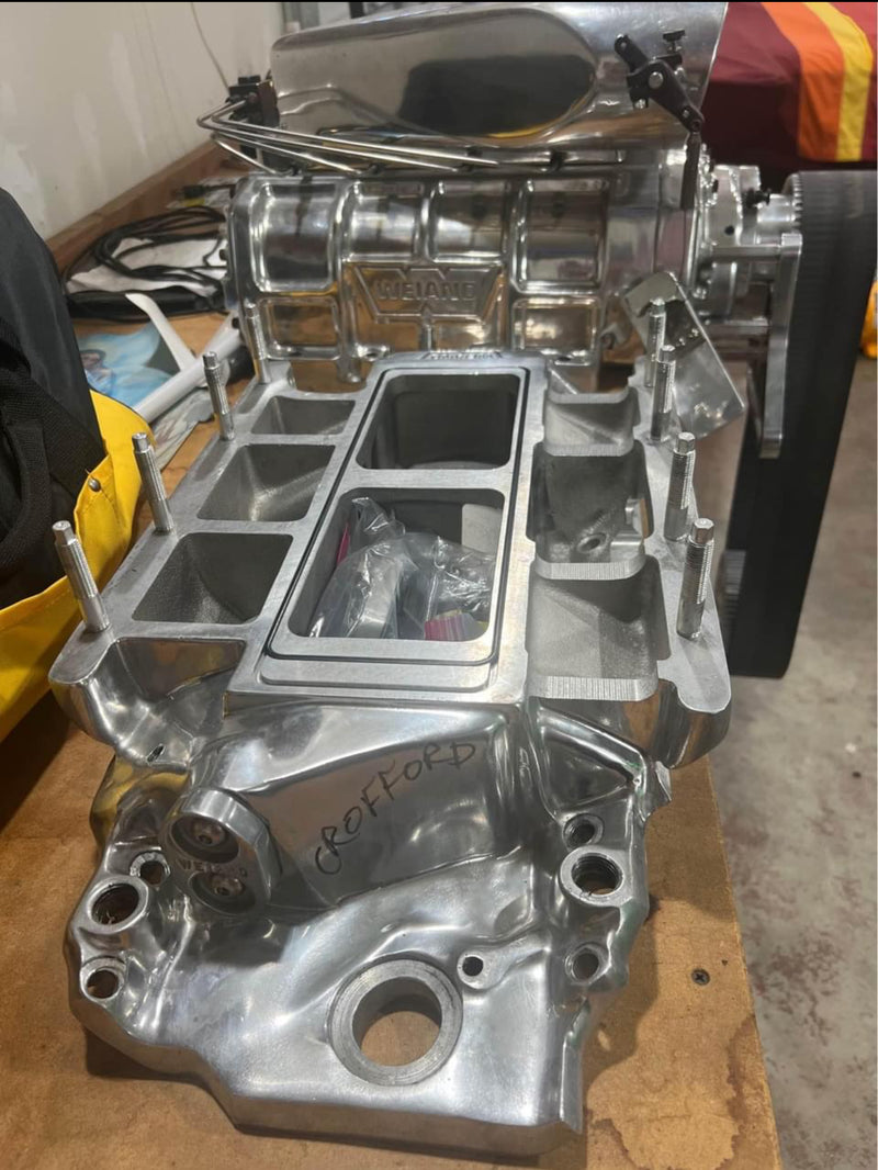 Cargue la imagen en el visor de la galería, Blower Supercharger Weiand 871 Fully Polished - Ultimate Performance Upgrade!

