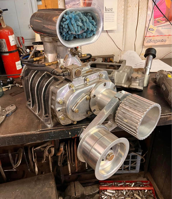Completely Freshened 4-71 Detroit Supercharger,