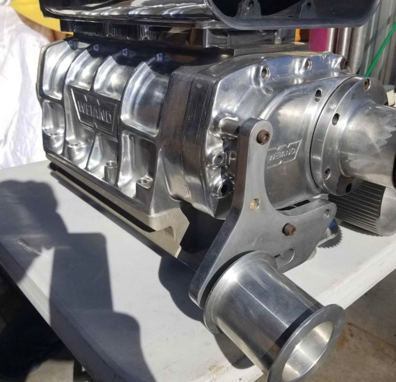 Load image into Gallery viewer, Complete polished 871 Weiand Supercharger kit
