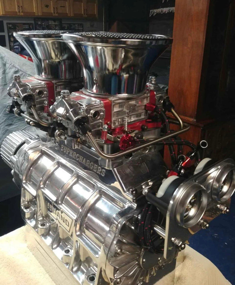 Load image into Gallery viewer, Complete Weiand 671 blower setup
