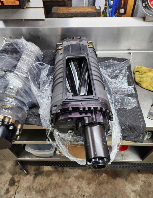 Pair of 14-71 PSI high helix superchargers