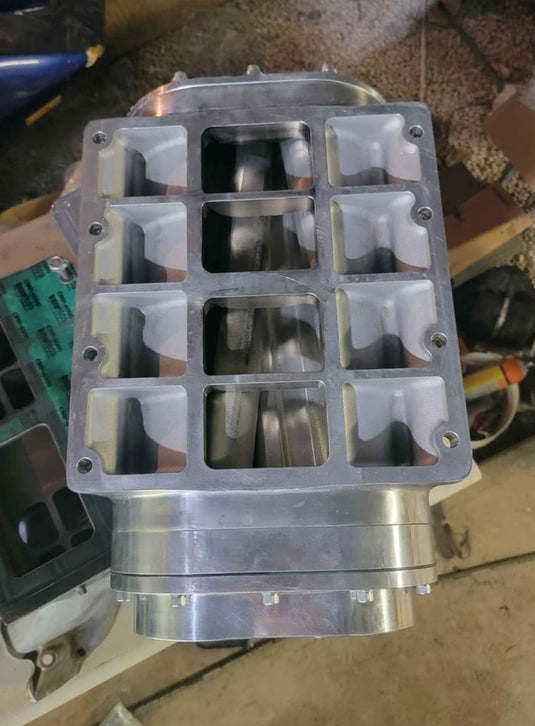New 6-71 Aluminum Polished Blower