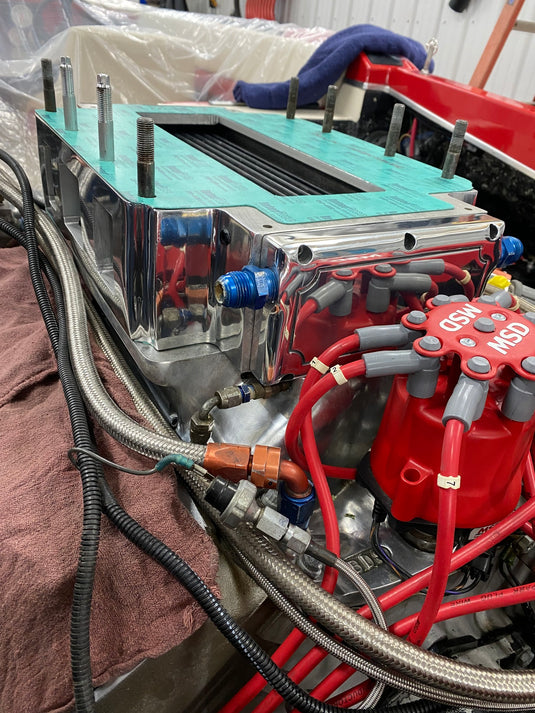 BDS Polished 14-71 Blower System with EFI