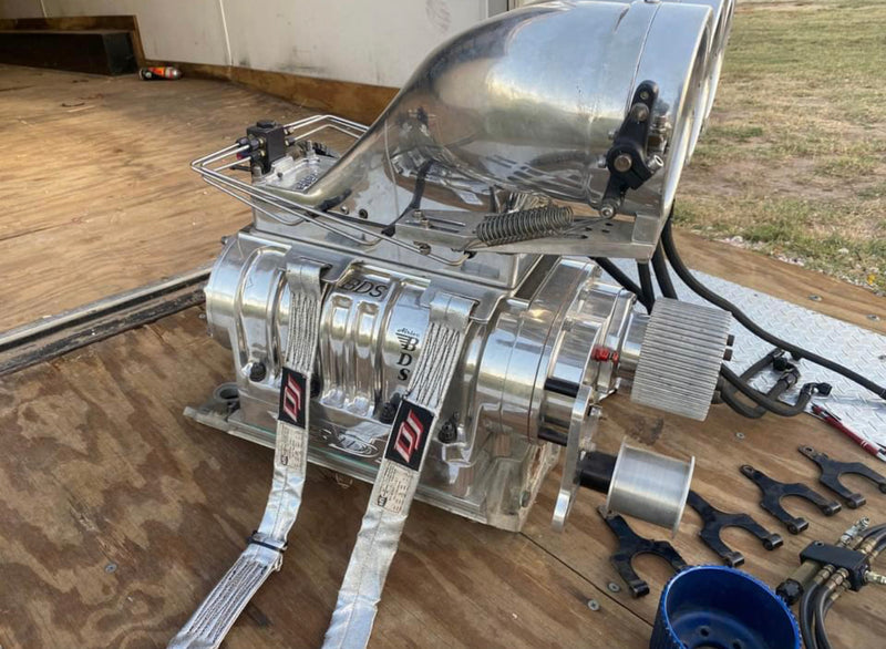 Load image into Gallery viewer, Complete 8-71 Polished BDS blower kit
