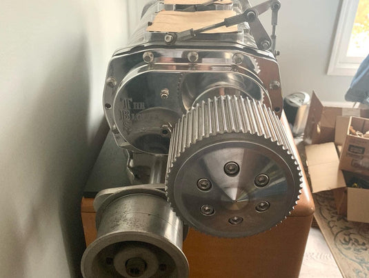 Completely Fresh Polished B&M 420 Mega Blower kit