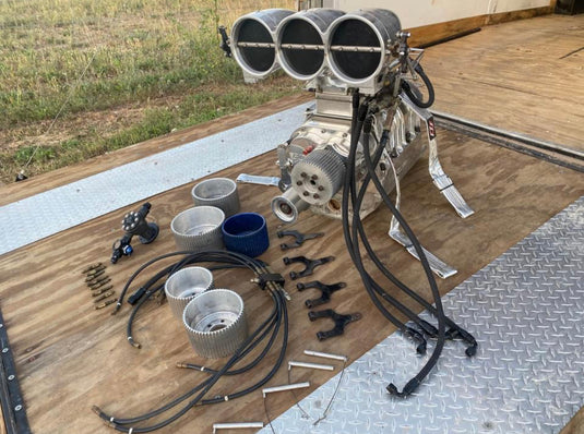 Complete 8-71 Polished BDS blower kit