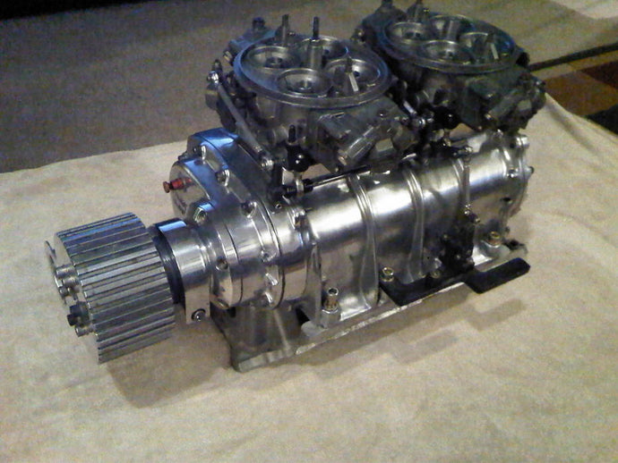 Complete Polished Littlefield 8-71 Blower kit