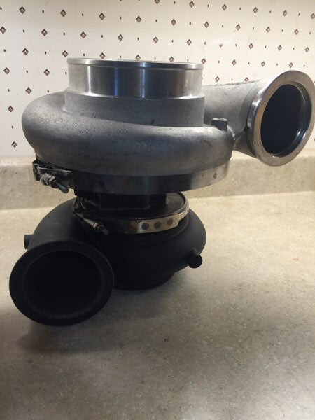 Load image into Gallery viewer, Custom Look, Max Power: 90MM Precision Pro Mod Journal Bearing Twin Turbos (Black Hot)
