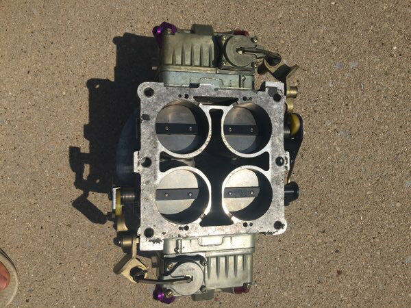 Load image into Gallery viewer, BBC 10.2 Deck Intake w/ Pro Systems 1300 Nitrous Carb &amp; Complete 2-Stage NOS Fogger System
