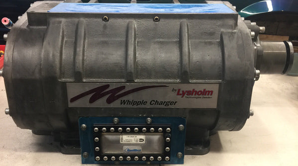 Cargue la imagen en el visor de la galería, Vintage Whipple 980R Screw Blower &amp; Restraint System
