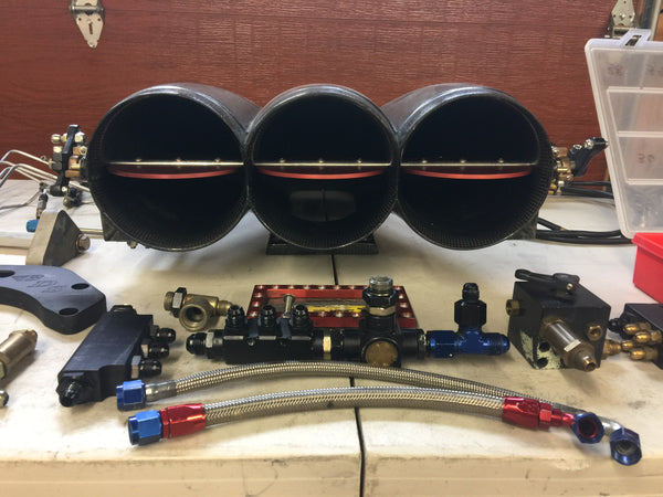 Cargue la imagen en el visor de la galería, 3-Blade 5.5&quot; Carbon Fiber Blower Hat Package with Accessories
