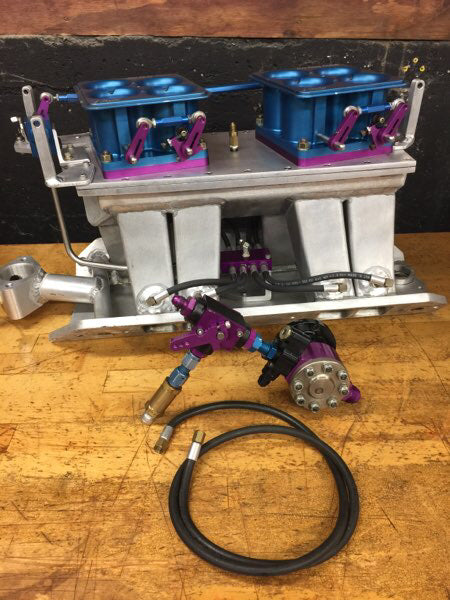 Extreme Power: Custom Sheet Metal Intake Manifold System for Big Block Chevy