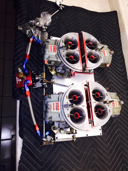Cargue la imagen en el visor de la galería, Holley 625 CFM Split Dominator Kit with Aeromotive Fuel System
